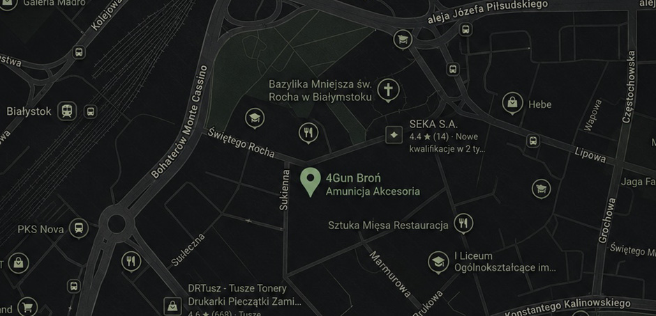 Location of the FORTOTECH Sp. z o.o. headquarters — ul. Świętego Rocha 13/15 lok. 9, 15-879 Białystok